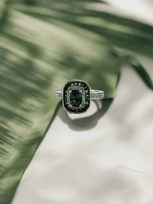 Exquisite Great Gatsby Inspired Ruby Cocktail Ring - Mirae