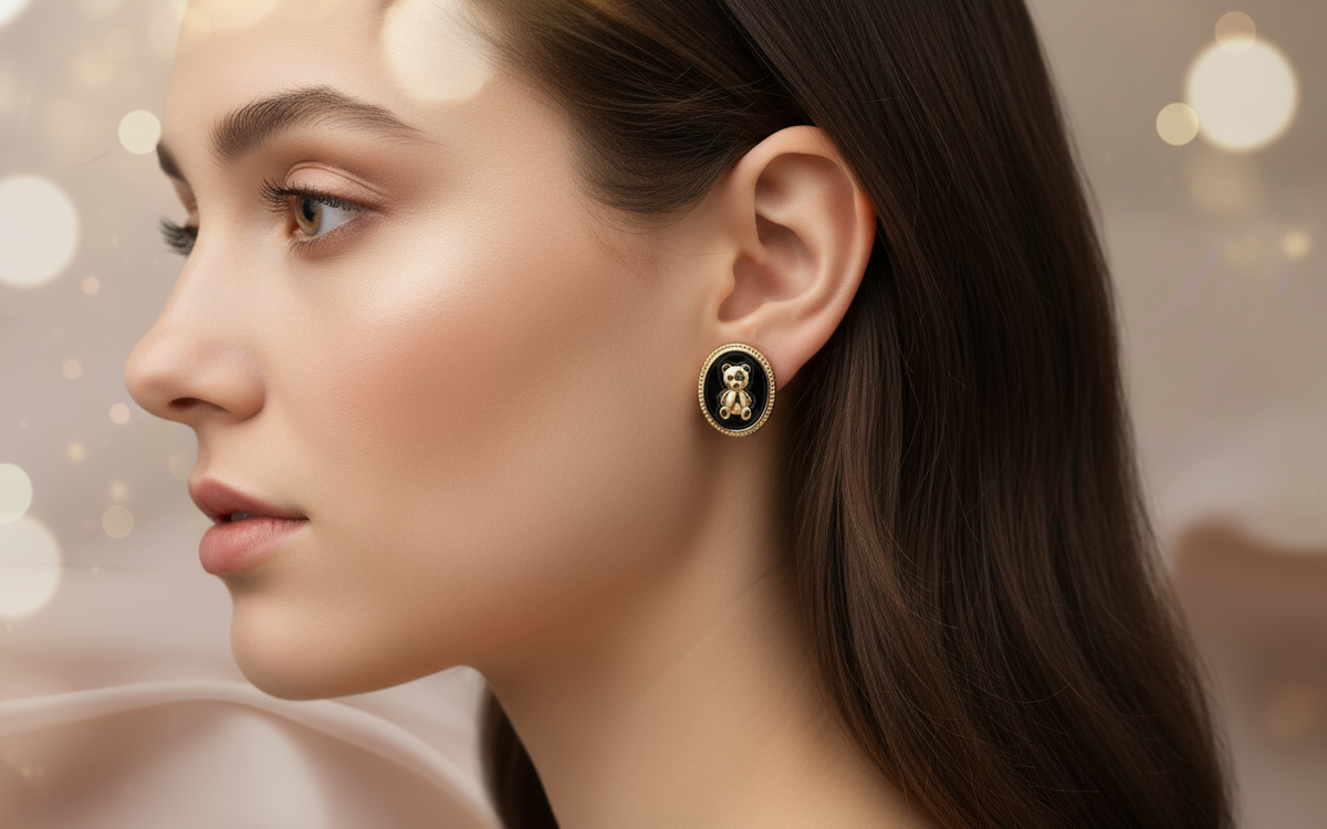Teddy bear studs