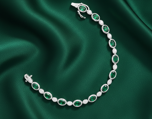 Elegant stone Tennis Bracelet