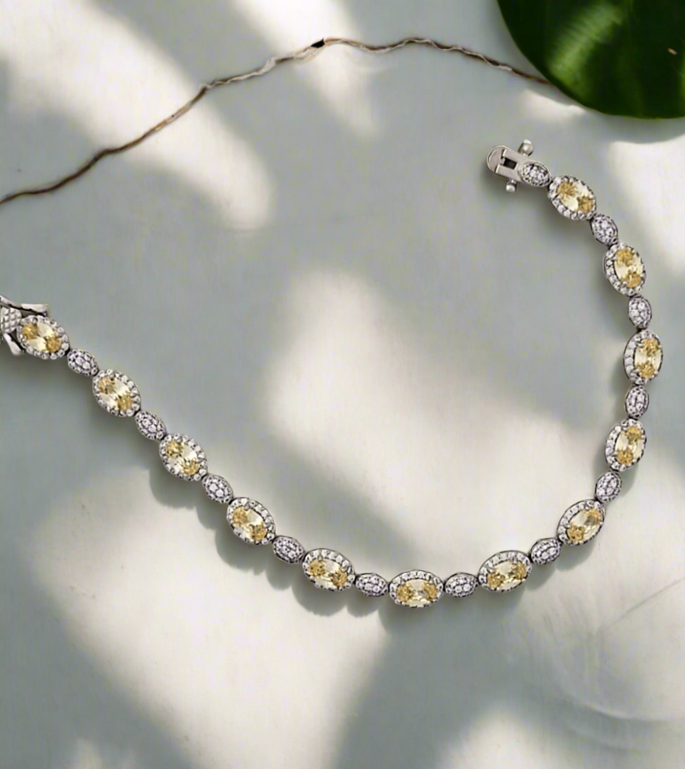 Elegant stone Tennis Bracelet