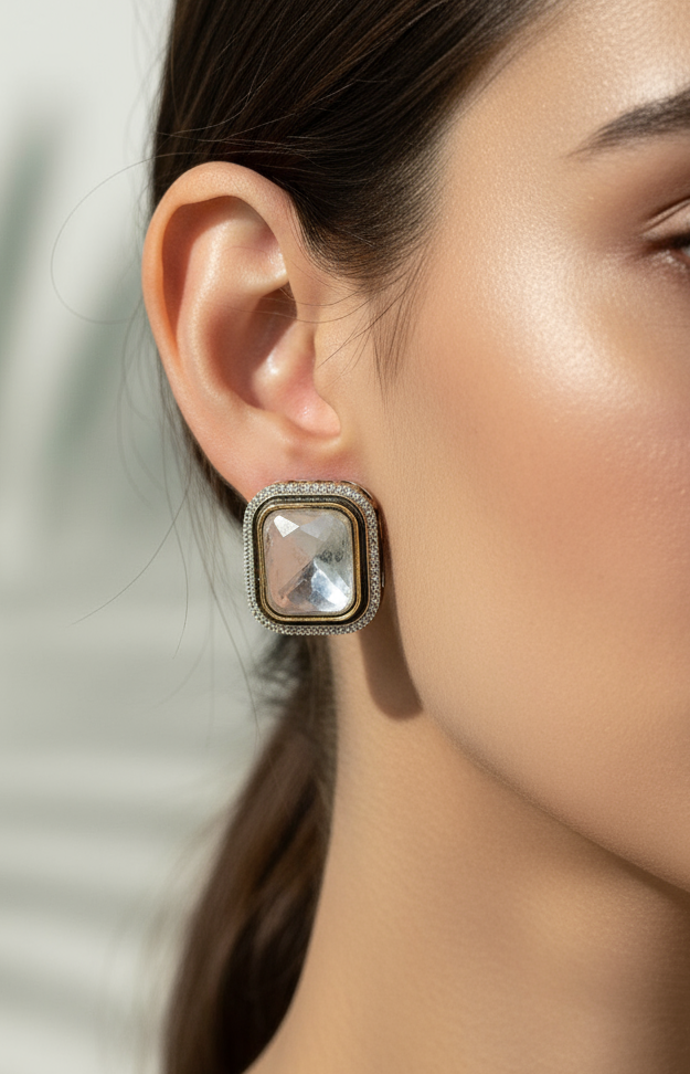 Moissanite Stud earrings