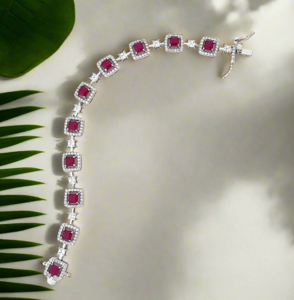 Ruby Radiance Bracelet