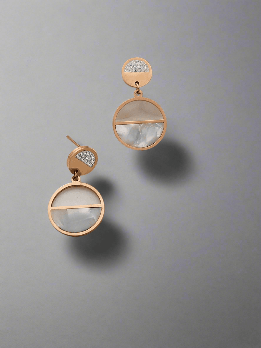 Mother of pearl earrings - Mirae 
