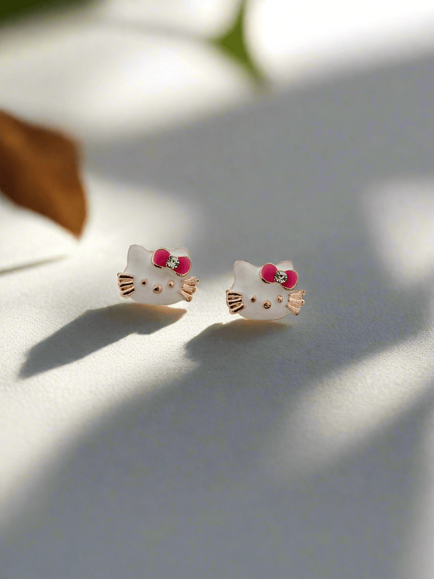 Hello Kitty Mini Stud Earrings - Mirae 