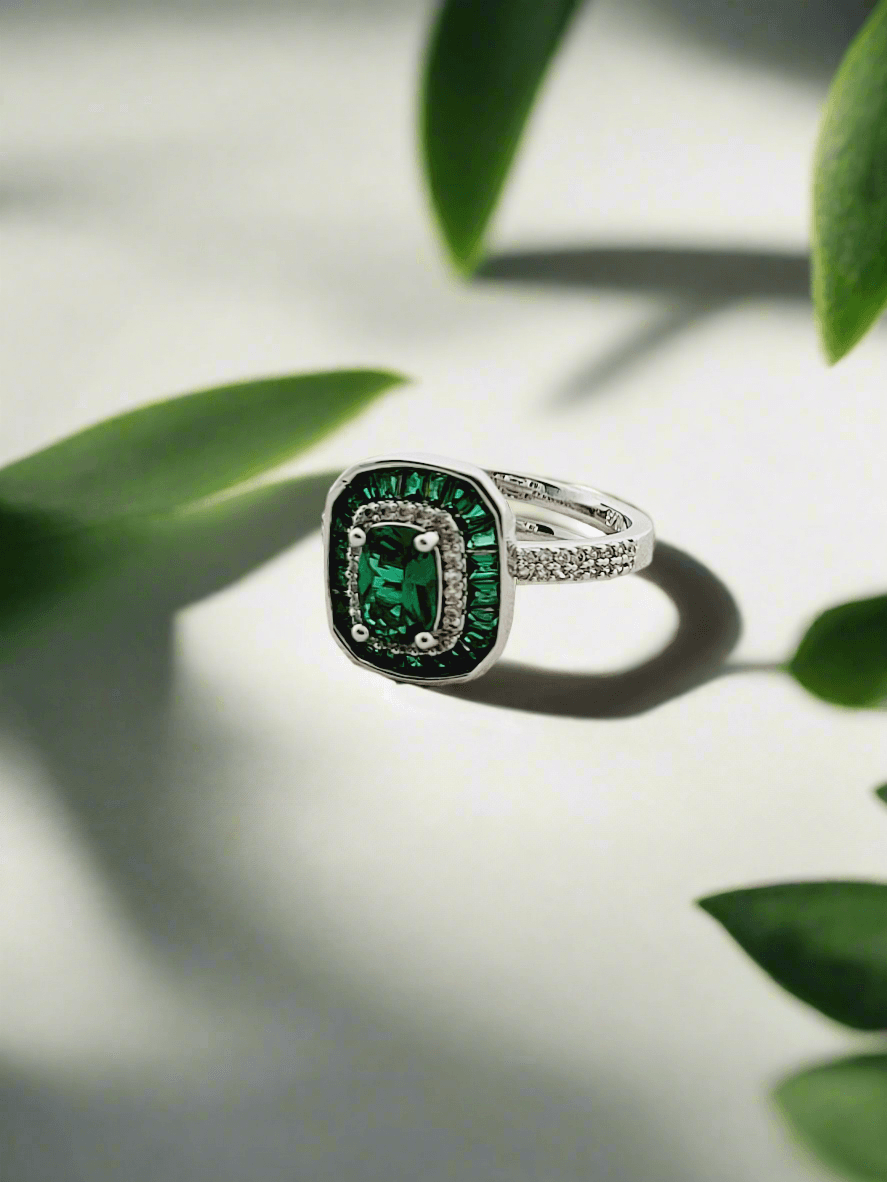 Exquisite Great Gatsby Inspired Ruby Cocktail Ring - Mirae 