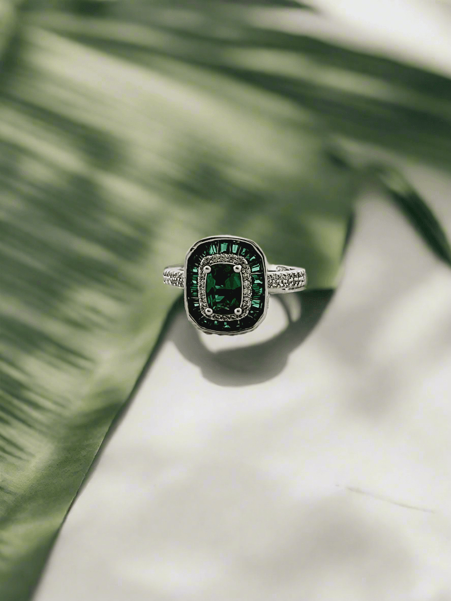 Exquisite Great Gatsby Inspired Ruby Cocktail Ring - Mirae 