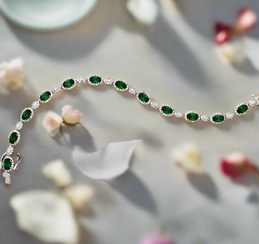 Elegant stone Tennis Bracelet