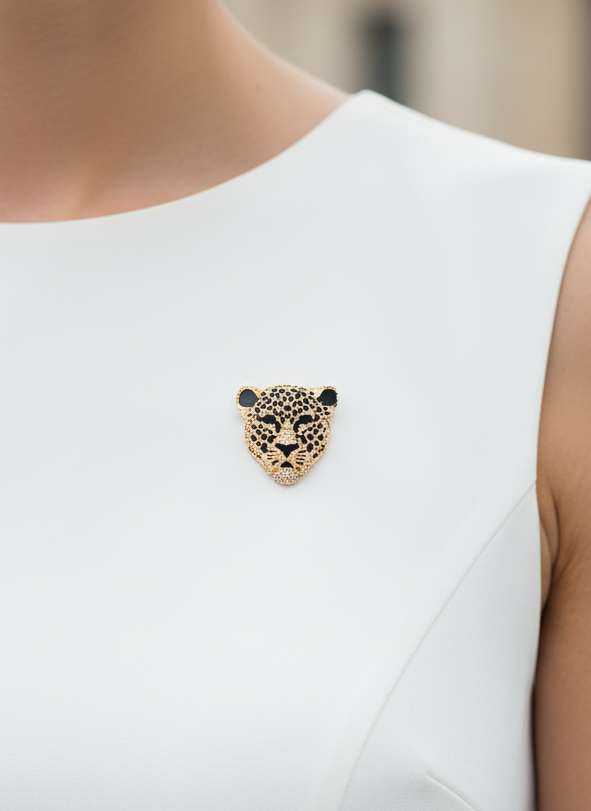 The Midnight Prowler Brooch