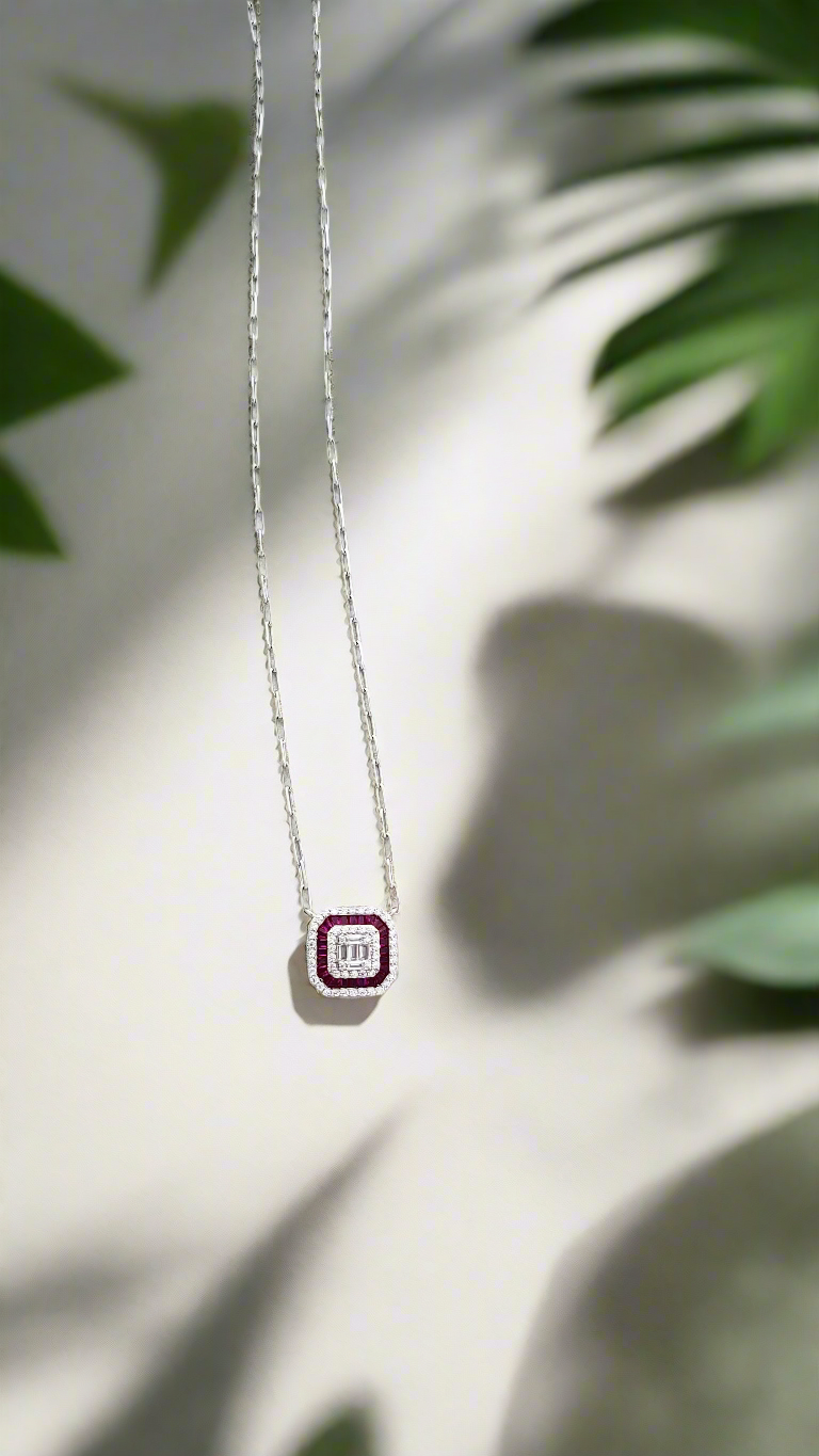 Timeless grace pendant necklace